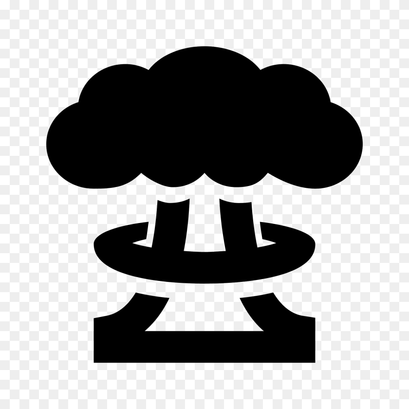 1600x1600 Mushroom Cloud Picture Black And White Stock Huge Freebie - Snow Cloud Clipart