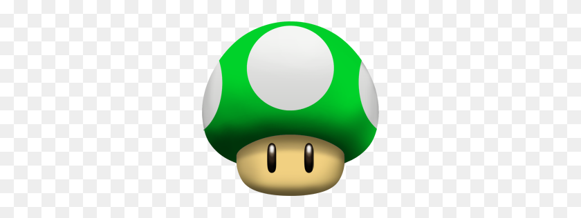 256x256 Mushroom Icon Download Super Mario Icons Iconspedia - Mario Mushroom PNG