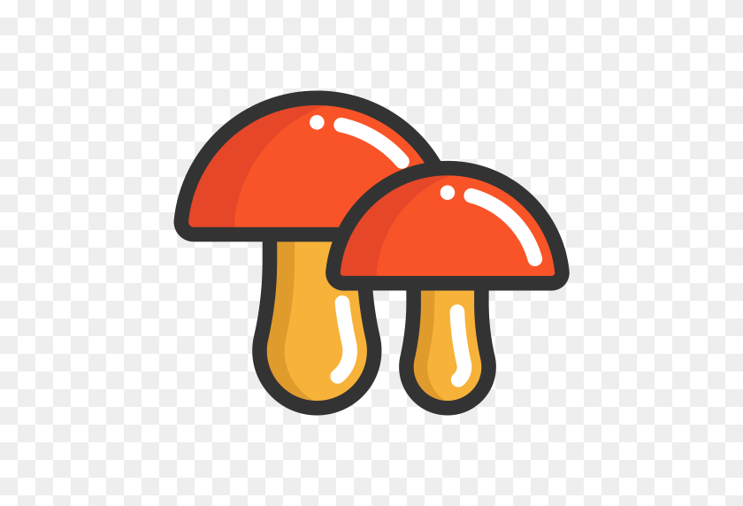 512x512 Mushroom, Mushroom, Fruits Icon With Png And Vector Format - Mushroom PNG