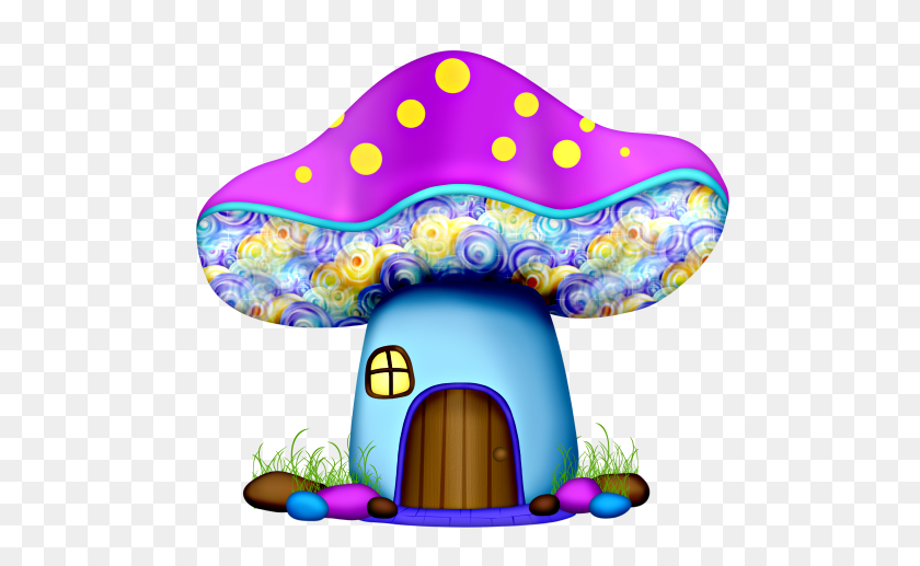 527x457 Mushroom Palace Stuffed - House Cartoon PNG