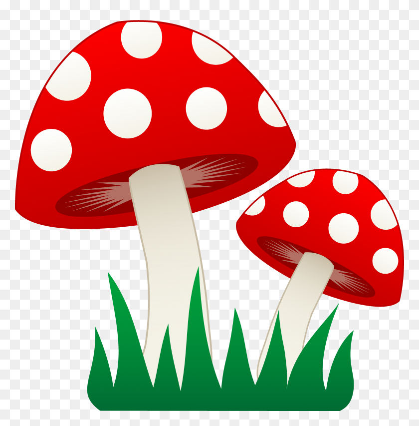4660x4738 Mushrooms Clipart Image Group - Fairy House Clipart