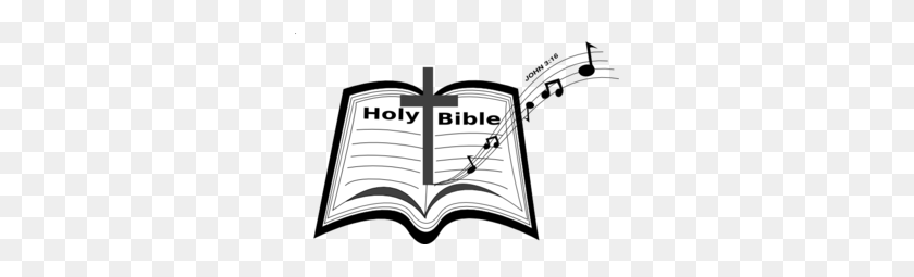 298x195 Music Bible Clip Art - Church Music Clipart