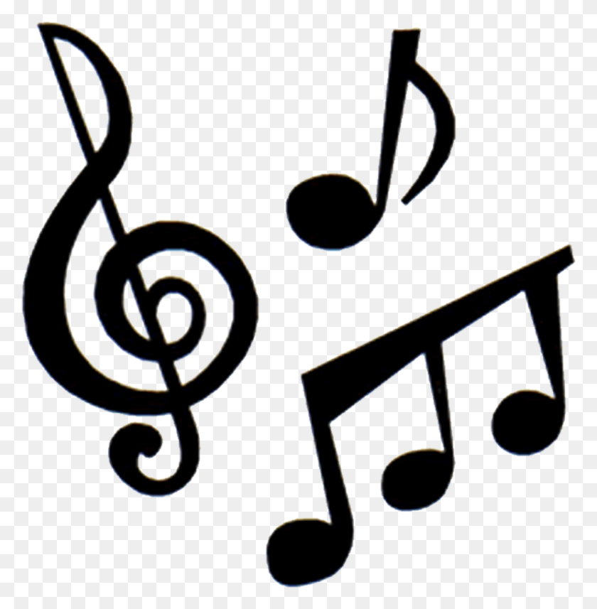 830x849 Music Clipart - Listening To Music Clipart Black And White