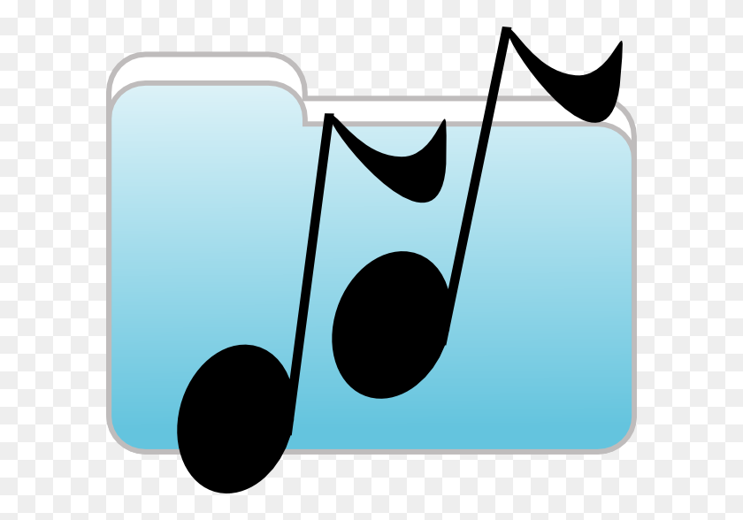 600x528 Music Folder Clip Art Free Vector - Music Images Free Clipart