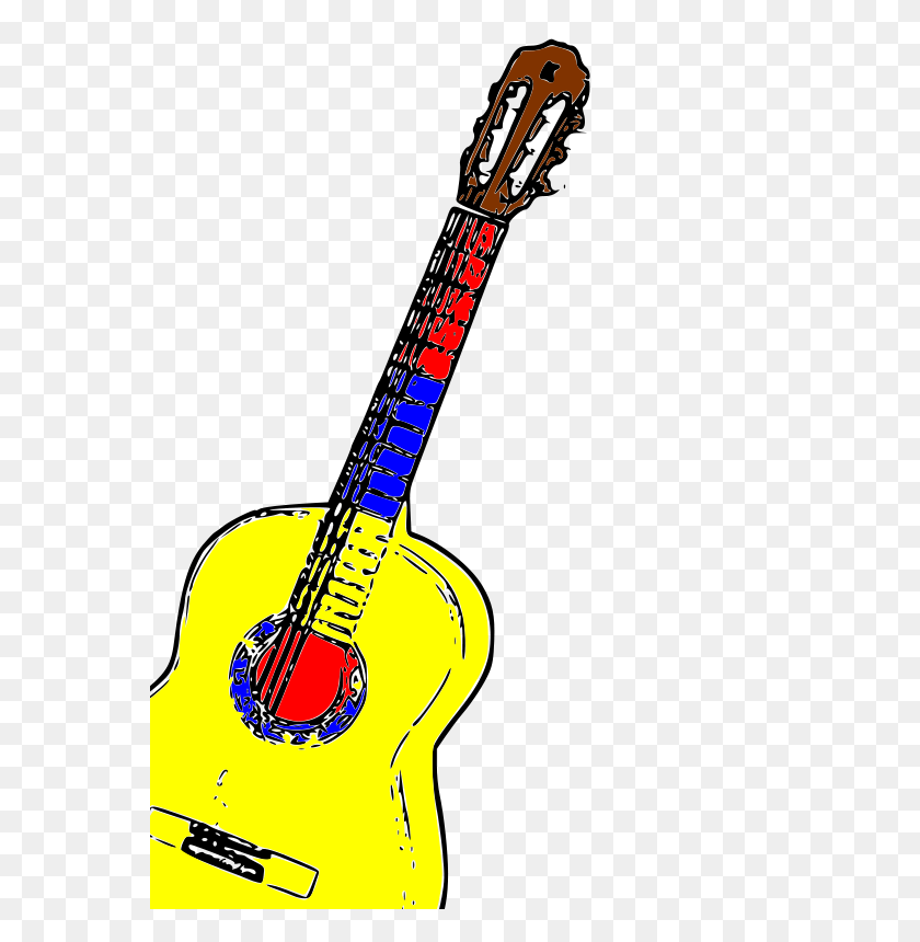 566x800 Music Free Stock Clipart - Electric Guitar Clipart
