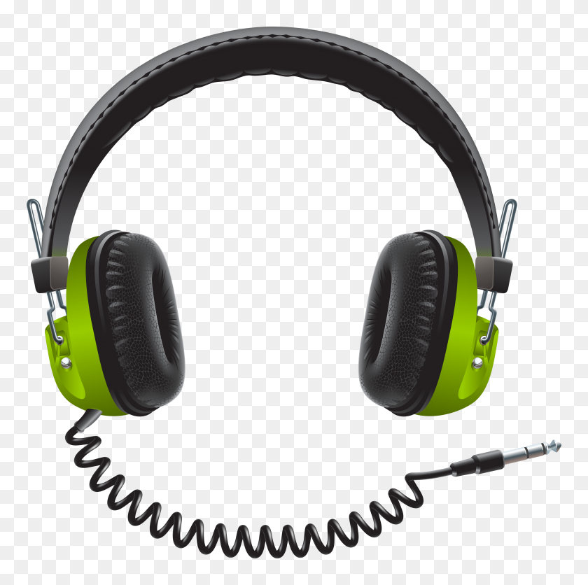 6000x5976 Music Headsetransparent Png Clip Art - Headphones Clipart Transparent