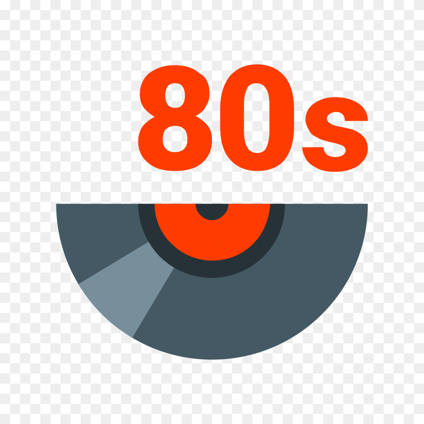 1600x1600 Music Icon - 80s PNG
