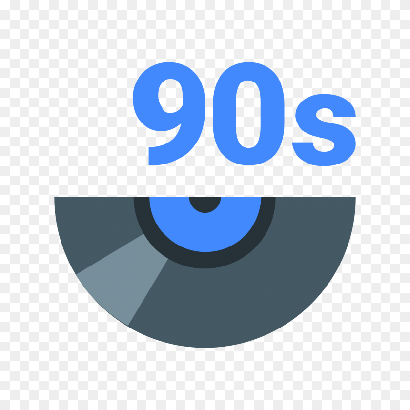 1600x1600 Music Icon - 90s PNG