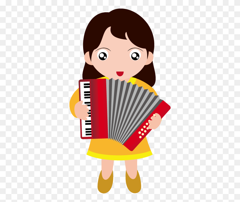 354x648 Music Music, Music Lessons - Accordion Clipart