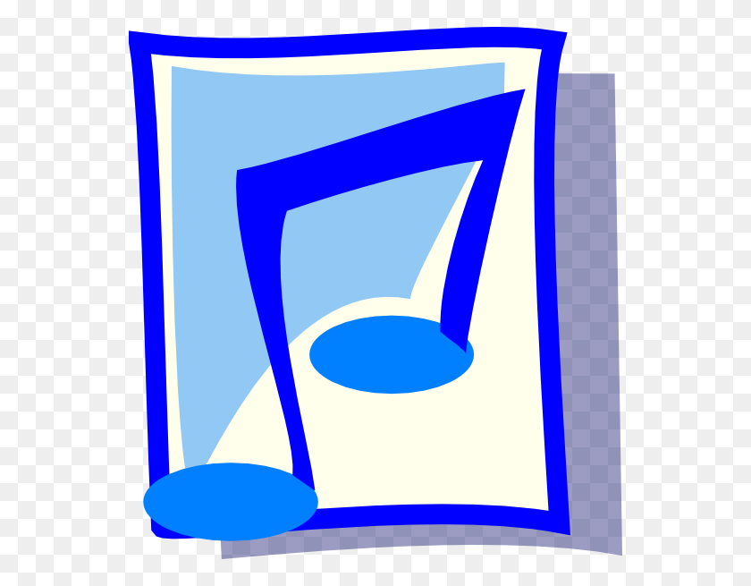 552x595 Music Note Png, Clip Art For Web - Note Clipart