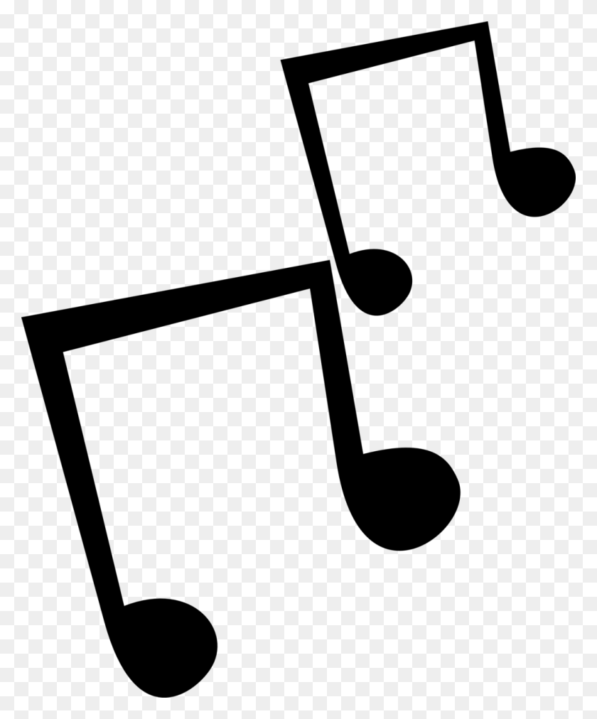 1024x1251 Музыкальные Ноты Черно-Белый Клипарт Музыкальная Нота Логотип Еще - Музыкальная Нота Клипарт Черный И Белый