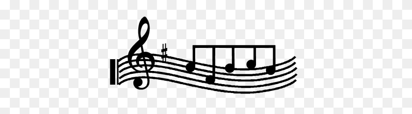 415x173 Notas Musicales En Blanco Y Negro Notas Musicales Clipart Musical Gratis - Sing Clipart Blanco Y Negro