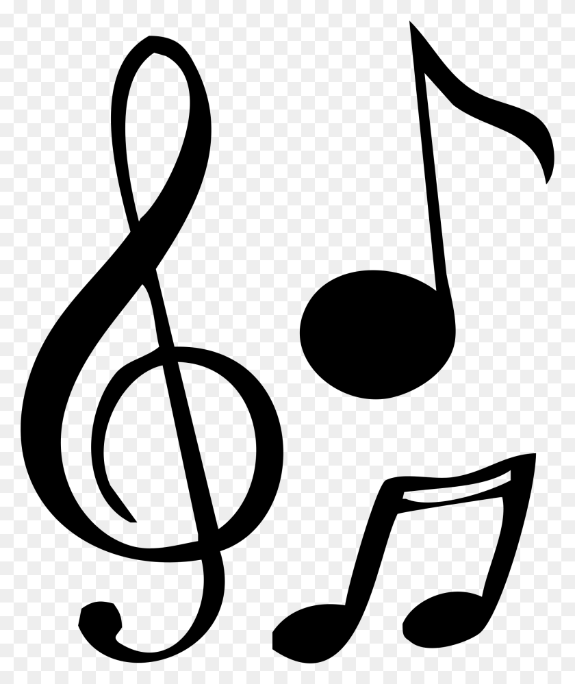 1931x2325 Music Notes Clipart - Music Notes Border Clipart