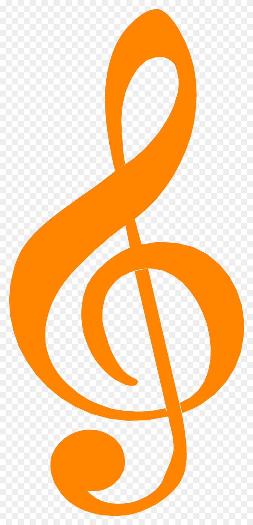 958x2064 Music Notes Clipart G Clef Notes - Music Notes Clipart