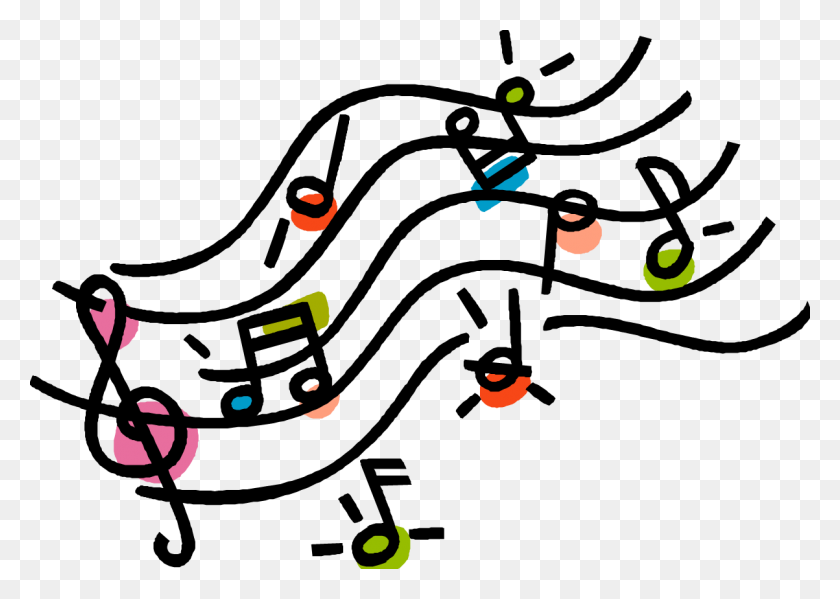 1203x832 Music Notes Musicalnotes Musical Staff Trebleclef Freet - Music Staff Clipart