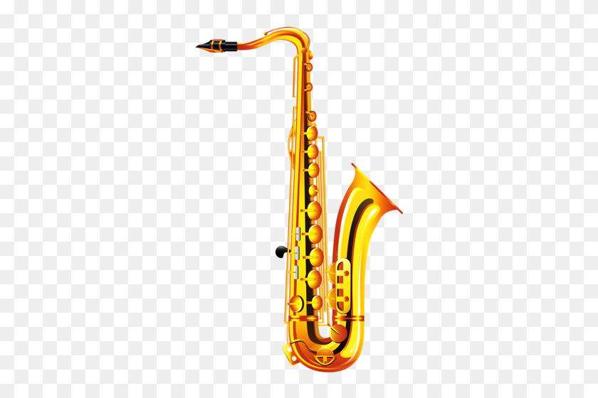 309x500 Music Rock Star - Saxophone Clipart
