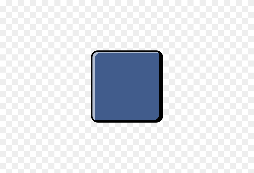 512x512 Music, Square, Stop, Play, Pause, Blue Icon Free Of Music Player - Pause PNG