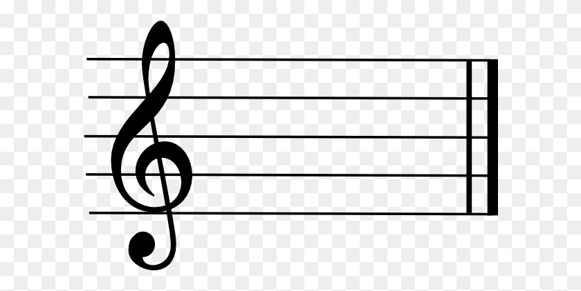 600x362 Music Staff Clip Art - Free Clipart Music Notes