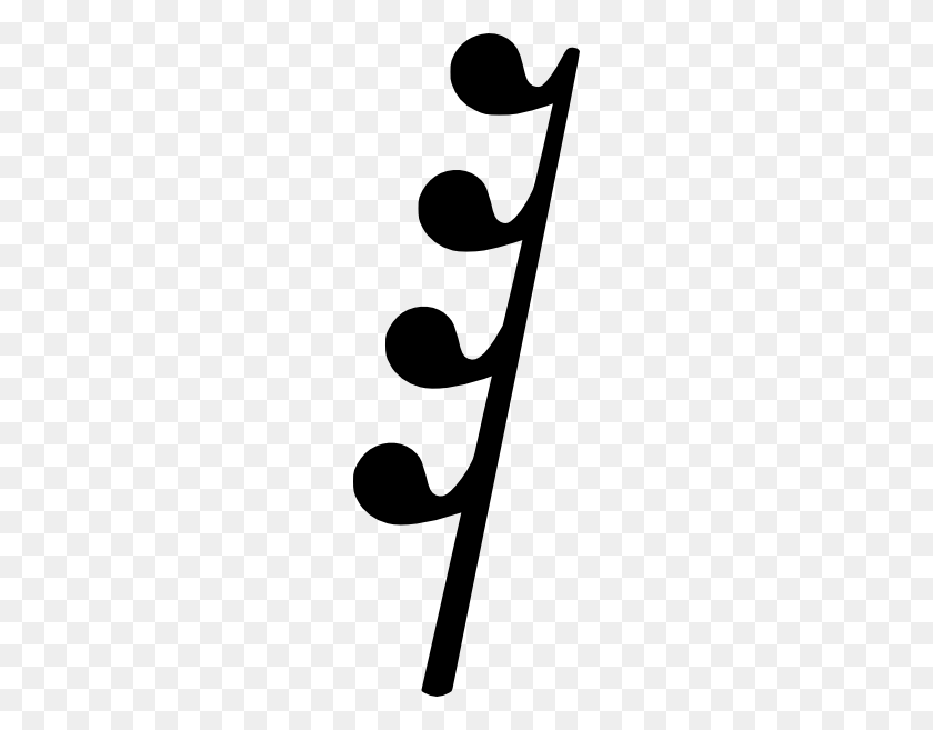 204x597 Music Symbol Rest Clip Art - Musical Symbols Clip Art