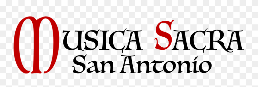 854x247 Musica Sacra San Antonio - Пасхальная Кантата Клипарт