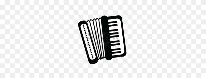 260x260 Musical Keyboard Clipart - Keyboard Clipart Black And White