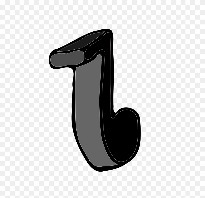 530x750 Musical Note Rest Sixteenth Note Eighth Note - Music Stand Clipart