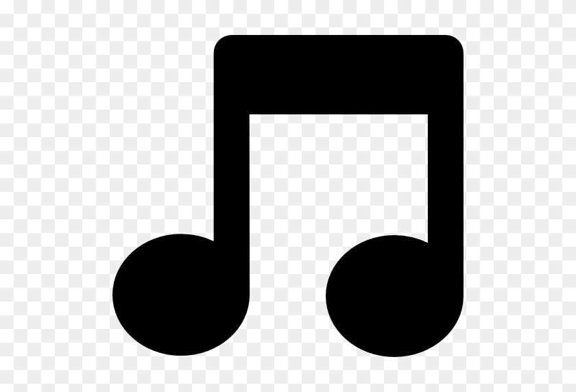 512x512 Музыкальная Нота Символ Группы С Элементами - Музыкальные Символы Клипарт