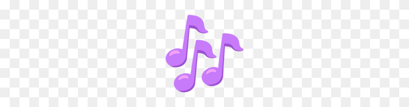 160x160 Notas Musicales Emoji En Messenger - Música Emoji Png