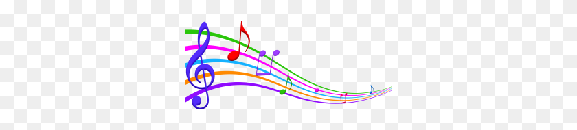 300x130 Musical Notes Single Music Notes Clip Art Free Clipart Images - Music Images Free Clipart