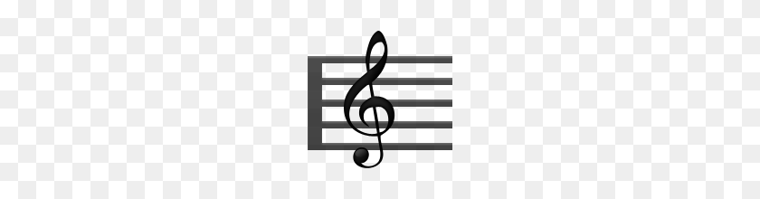 160x160 Musical Score Emoji - Music Emoji PNG