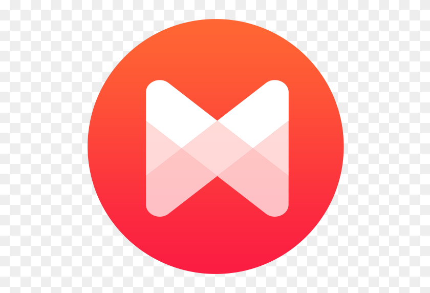 512x512 Магазин Приложений Musixmatch Для Android - Красные Блики Png