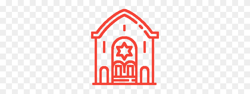 256x256 Lugares Imprescindibles Para Las Visitas A La Visita D'azur - Imágenes Prediseñadas De La Sinagoga