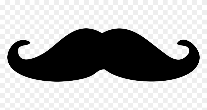 960x480 Mustache Graphic Group With Items - Handlebar Mustache PNG