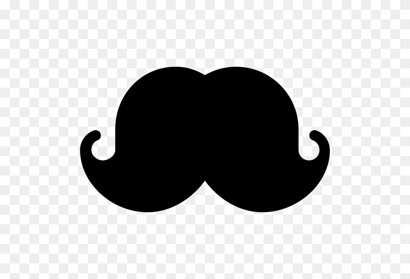 512x512 Mustache Icons, Download Free Png And Vector Icons, Unlimited - Handlebar Mustache PNG