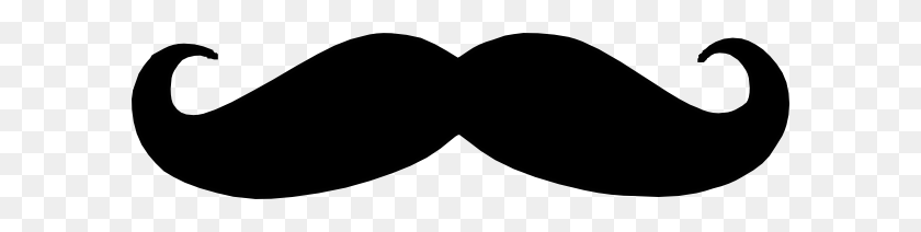 600x152 Mustache, No Background, Cool Clip Arts Download - Cool Dude Clipart