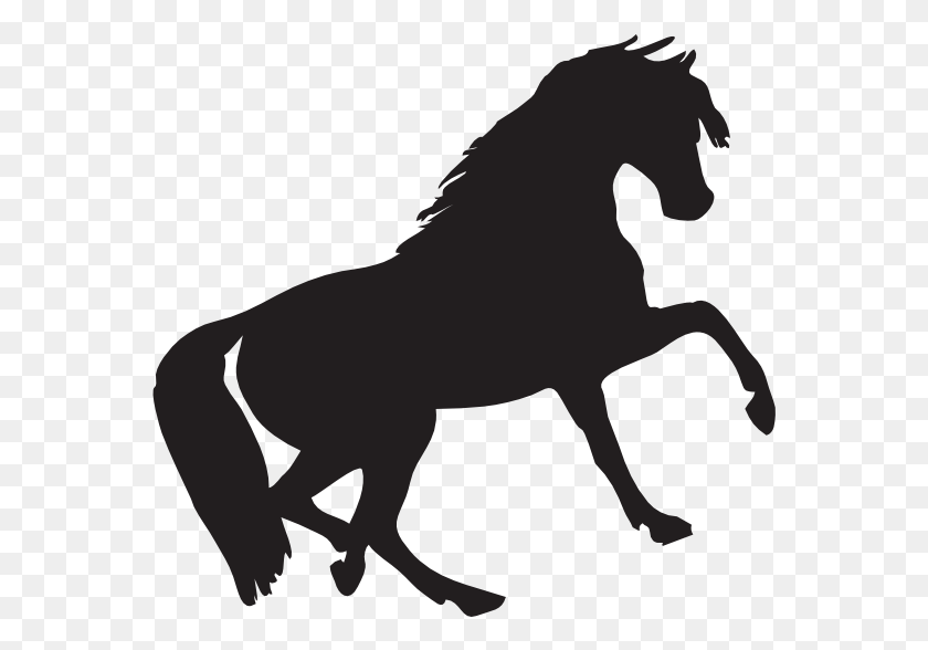 565x528 Мустанг Картинки - Лошадь Клипарт Png