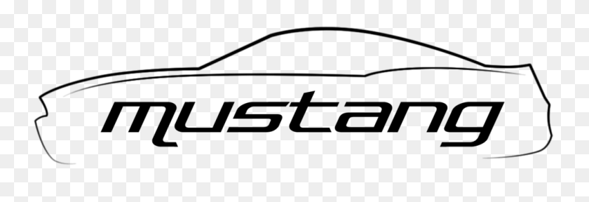 1024x300 Mustang Logotipo De Dibujo - Mustang Coche De Imágenes Prediseñadas