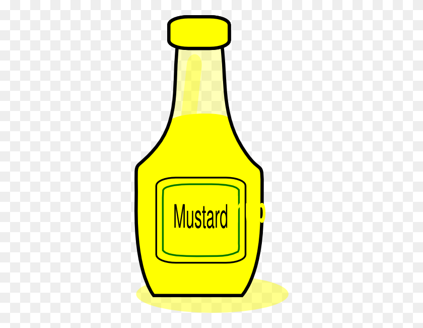 306x590 Mustard Clip Art - Outcast Clipart