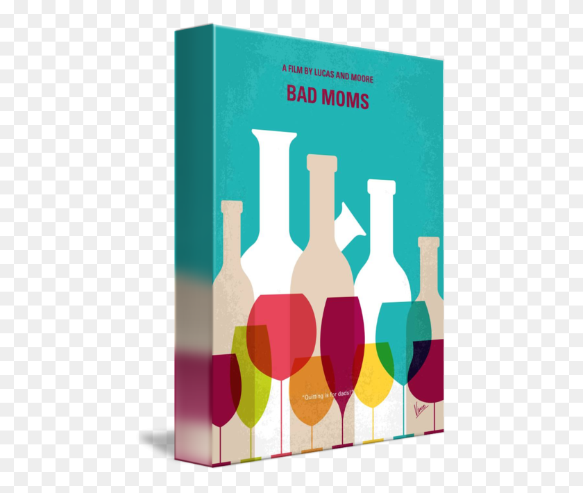 450x650 My Bad Moms Minimal Movie Poster - Movie Poster PNG