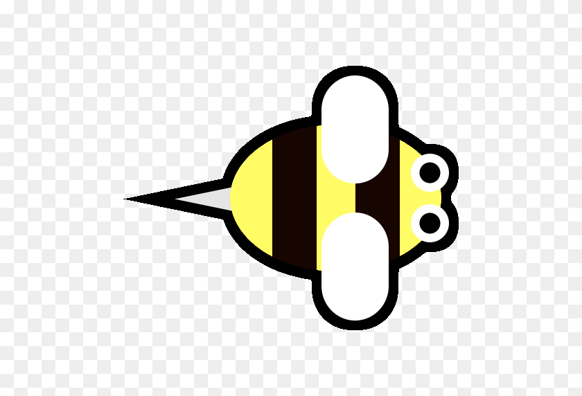 512x512 Мой Пользовательский Смайлик Пчелы! Hellointernet - Пчела Смайлик Png