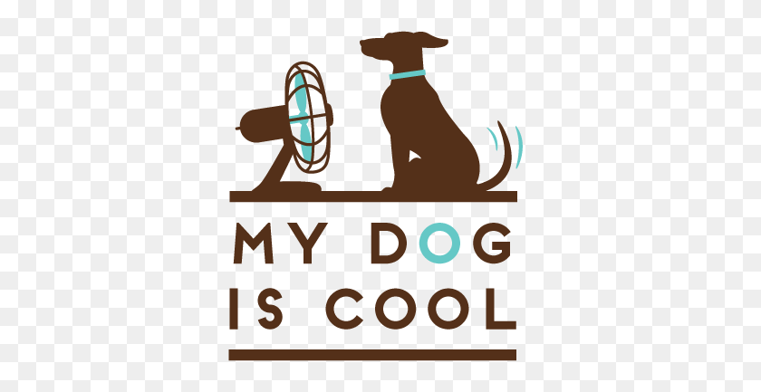 373x373 My Dog Is Cool Why Can't Dogs Handle The Heat - Dog Days Of Summer Clip Art