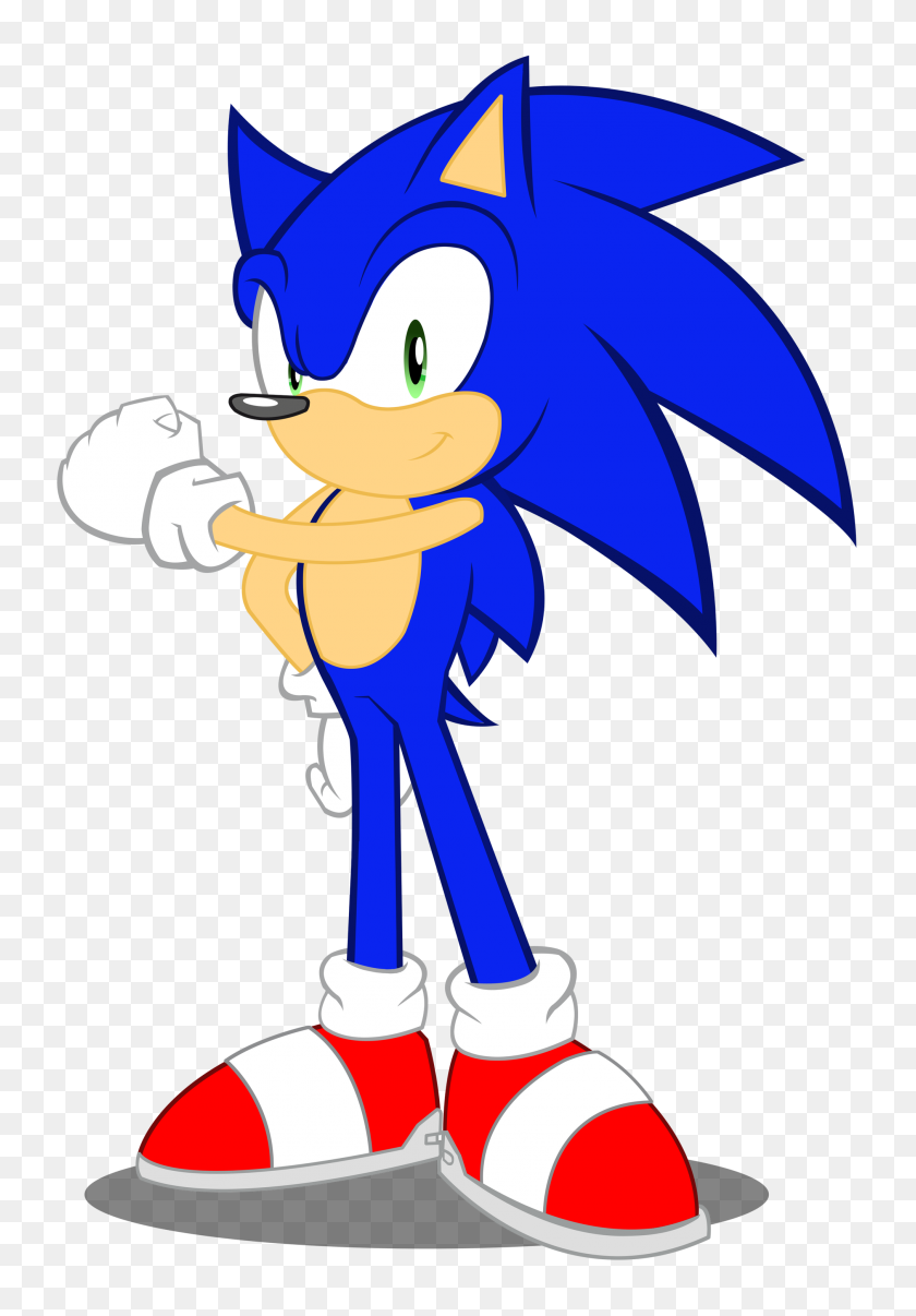 2020x2970 My First Design Sonic The Hedgehog In Mlp Style - Sonic The Hedgehog Clipart