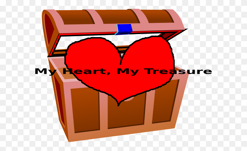 600x454 My Heart My Treasure Clip Art - Treasure Box Clipart