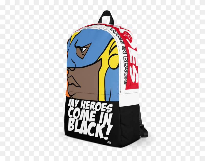 600x600 My Hero - Backpack On Hook Clipart