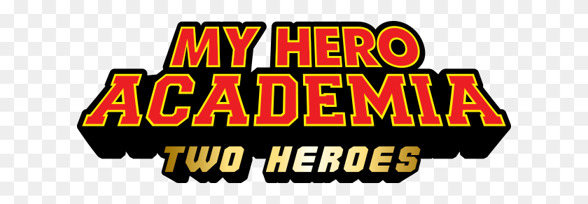 620x232 My Hero Academia Two Heroes Funimation Films - Boku No Hero Academia PNG