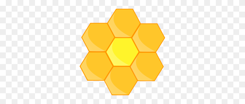 293x297 My Hive Clip Art - Honeycomb Clipart
