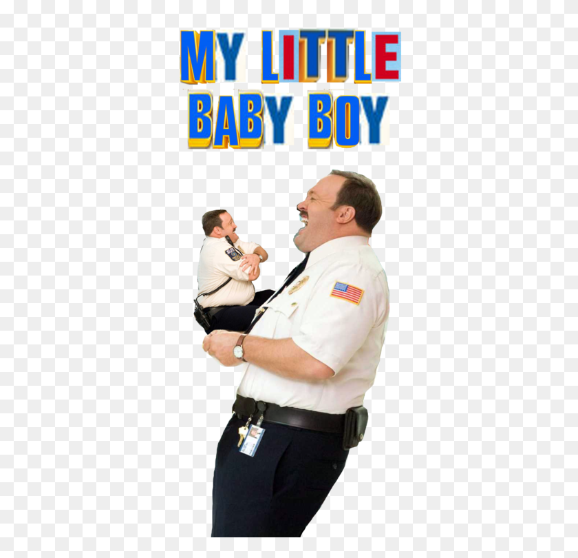 349x750 My Little Baby Boy Paul Blart Mall Cop Know Your Meme - Paul Blart PNG