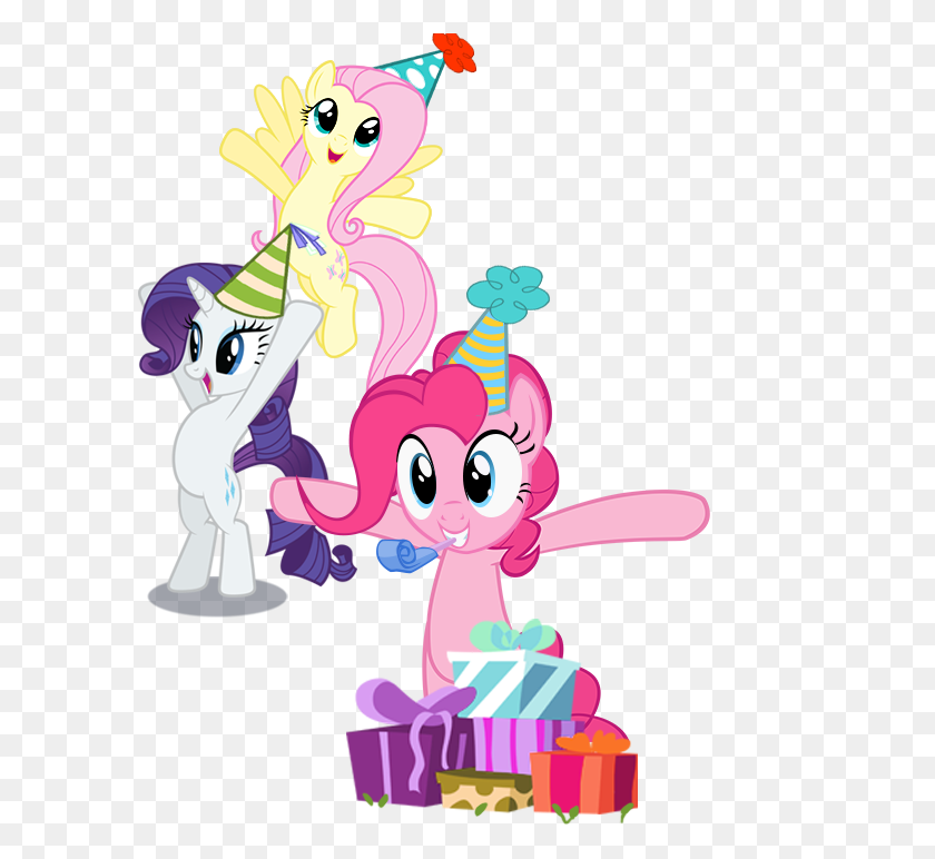 593x712 Поздравления С Днем Рождения My Little Pony - Картинки С Днем Рождения Клипарт