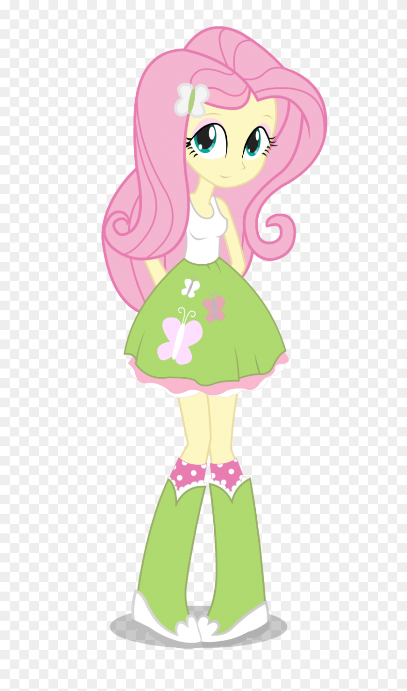 833x1458 My Little Pony Fluttershy Equestria Costume - Fluttershy PNG