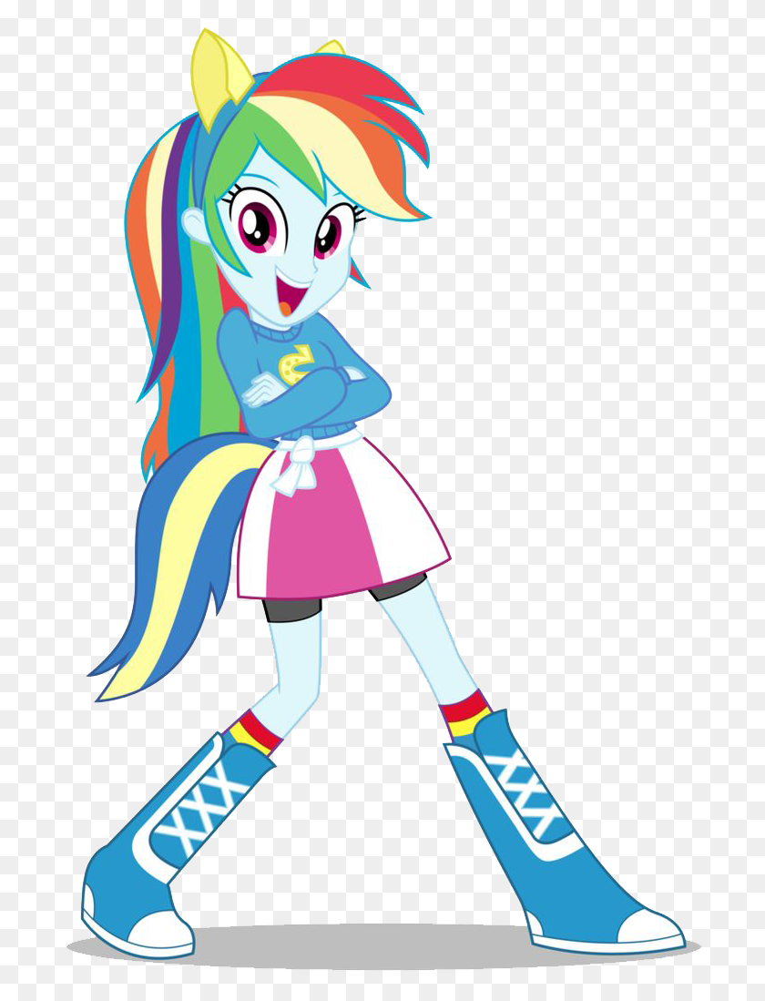 736x1039 My Little Pony Png Images Transparent Free Download - Rainbow Transparent PNG